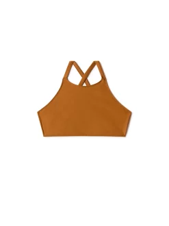 GESCELOS Swimwear Berneray Top - Dark Mustard