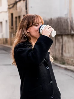 China YEKEA Cups Coffee Cup Whale Allover - White