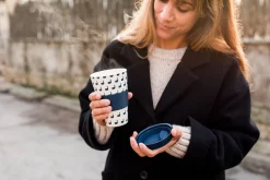 China YEKEA Cups Coffee Cup Whale Allover - White