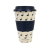 China YEKEA Cups Coffee Cup Whale Allover - White 1 China YEKEA Cups Coffee Cup Whale Allover - White