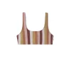 Barcelgest Swimwear Damas Top - Retro Stripes