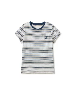 AAC Texteis SA Sale Penique - Navy Stripes