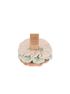 AAC Texteis SA Headwear & Scarfs Scrunchies Muslin - 3 Pack