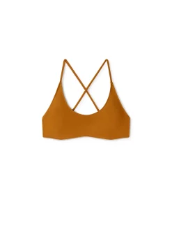 Barcelgest Traiguen Top - Dark Mustard Swimwear