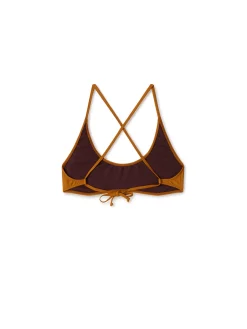 Barcelgest Traiguen Top - Dark Mustard Swimwear